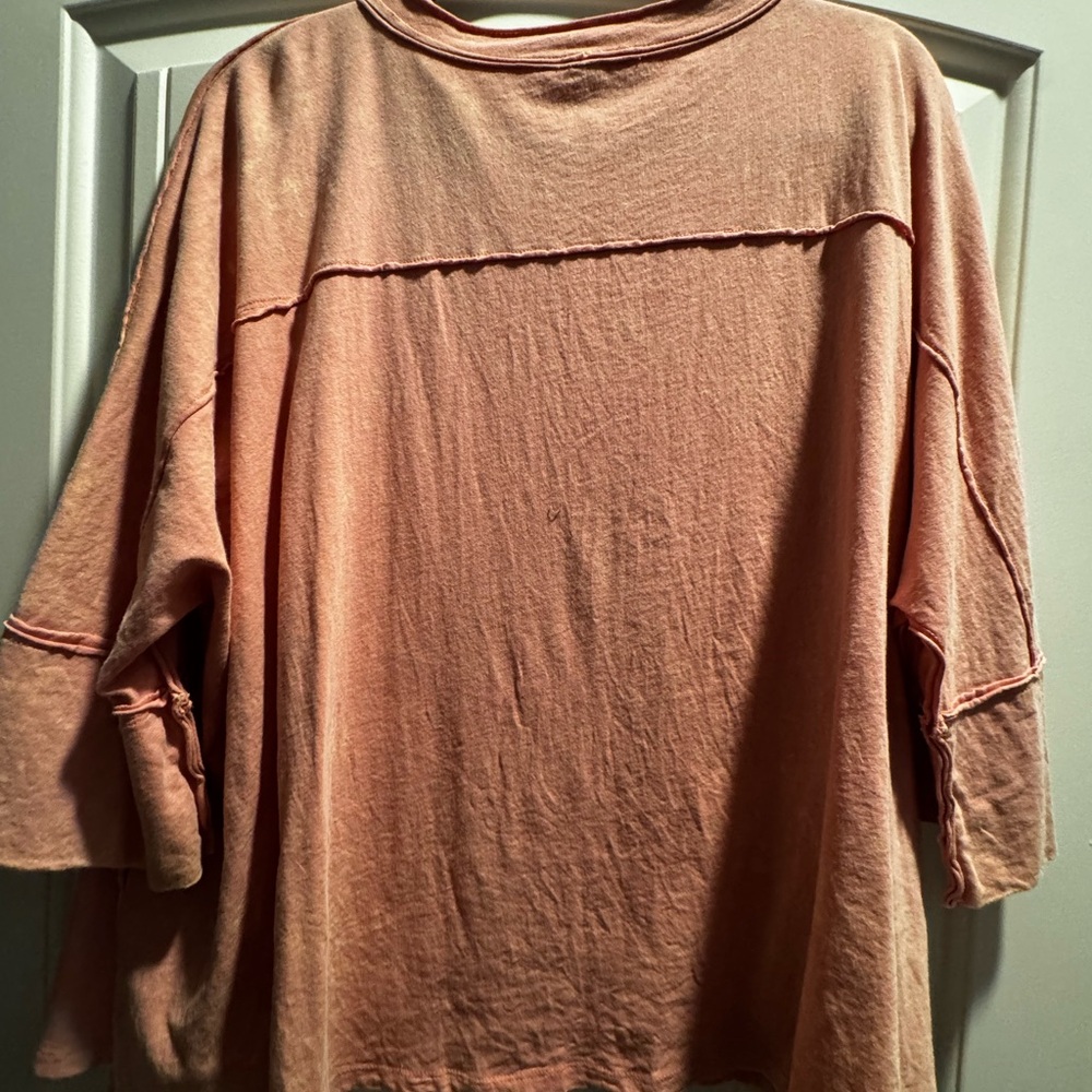 easel Pink Top with Yellow Star Appliqué - Picture 5 of 7